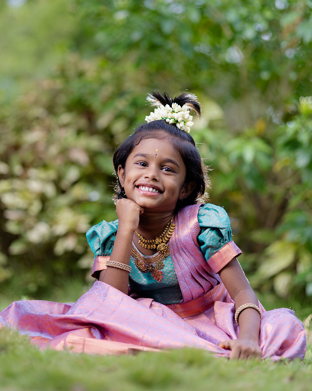 Kids Portrait Photoshoot in Madurai — Sangeetha's Daughter
